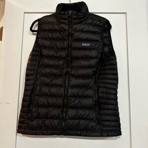 Patagonia Black Down Sweater Vest